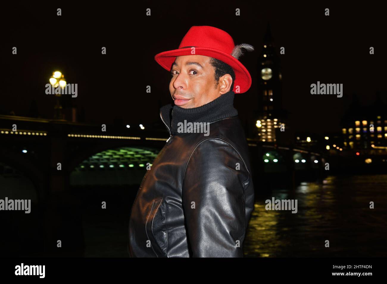 Ben Douglas Bei Der London Fashion Week Stockfoto