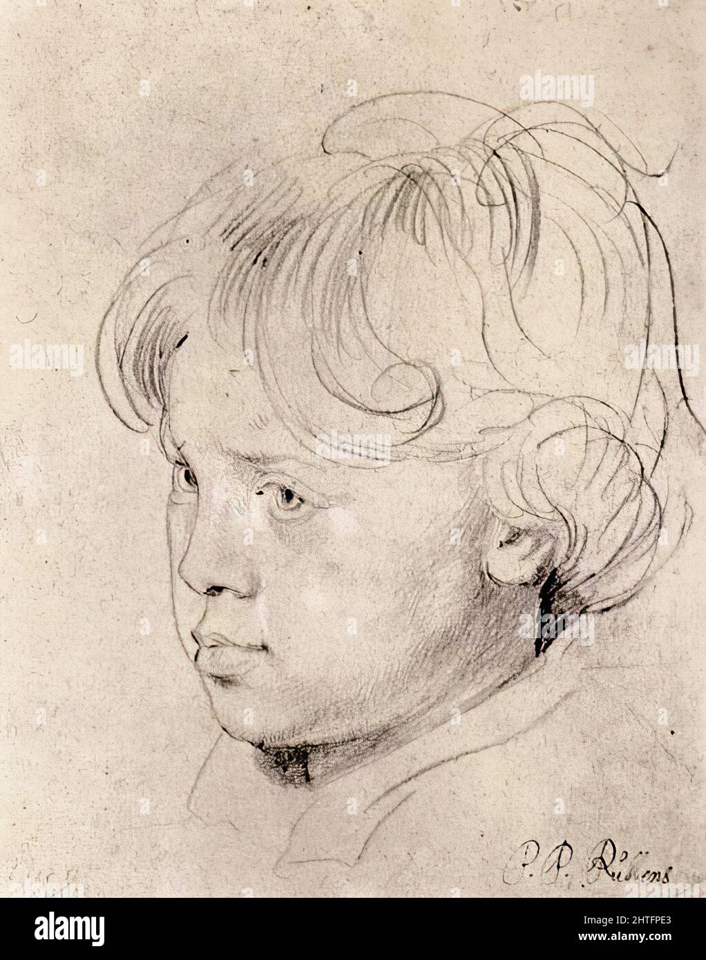 Peter Paul Rubens - Nicolas Rubens 1 C 1626 Stockfoto