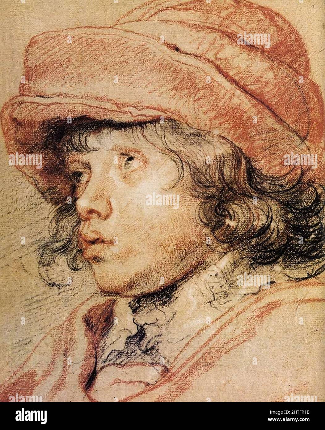 Peter Paul Rubens - Nicolas Rubens 1625 Stockfoto