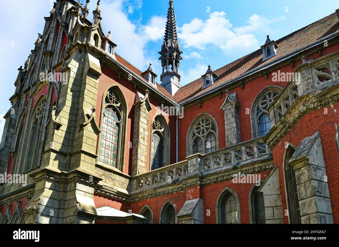 Die römisch-katholische Kirche St. Nikolaus. Kiew Stockfoto