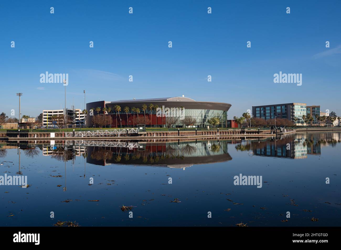 Stockton Arena, Kalifornien Stockfoto