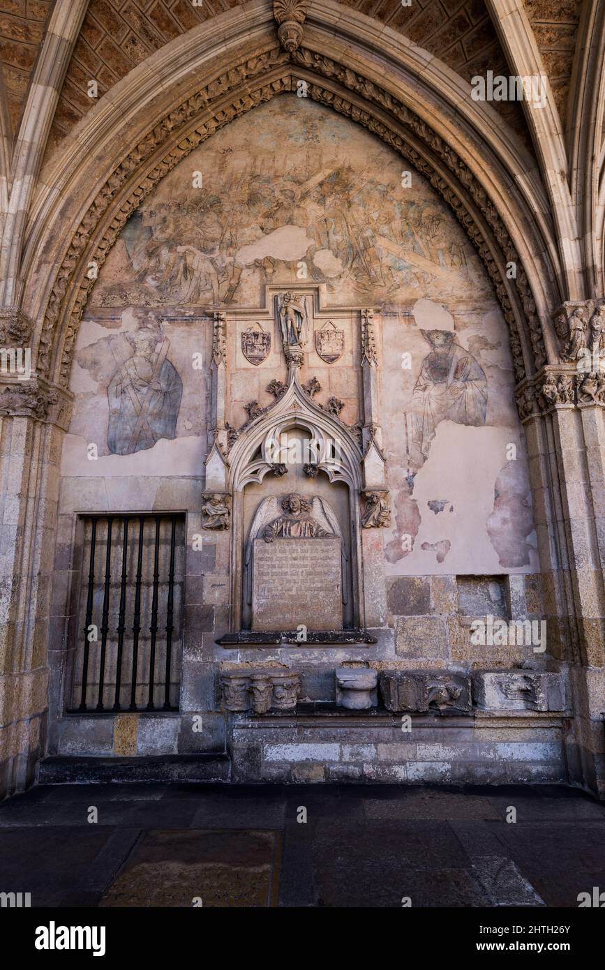 Catedral de León Stockfoto