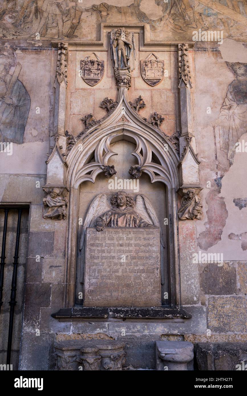 Catedral de León Stockfoto