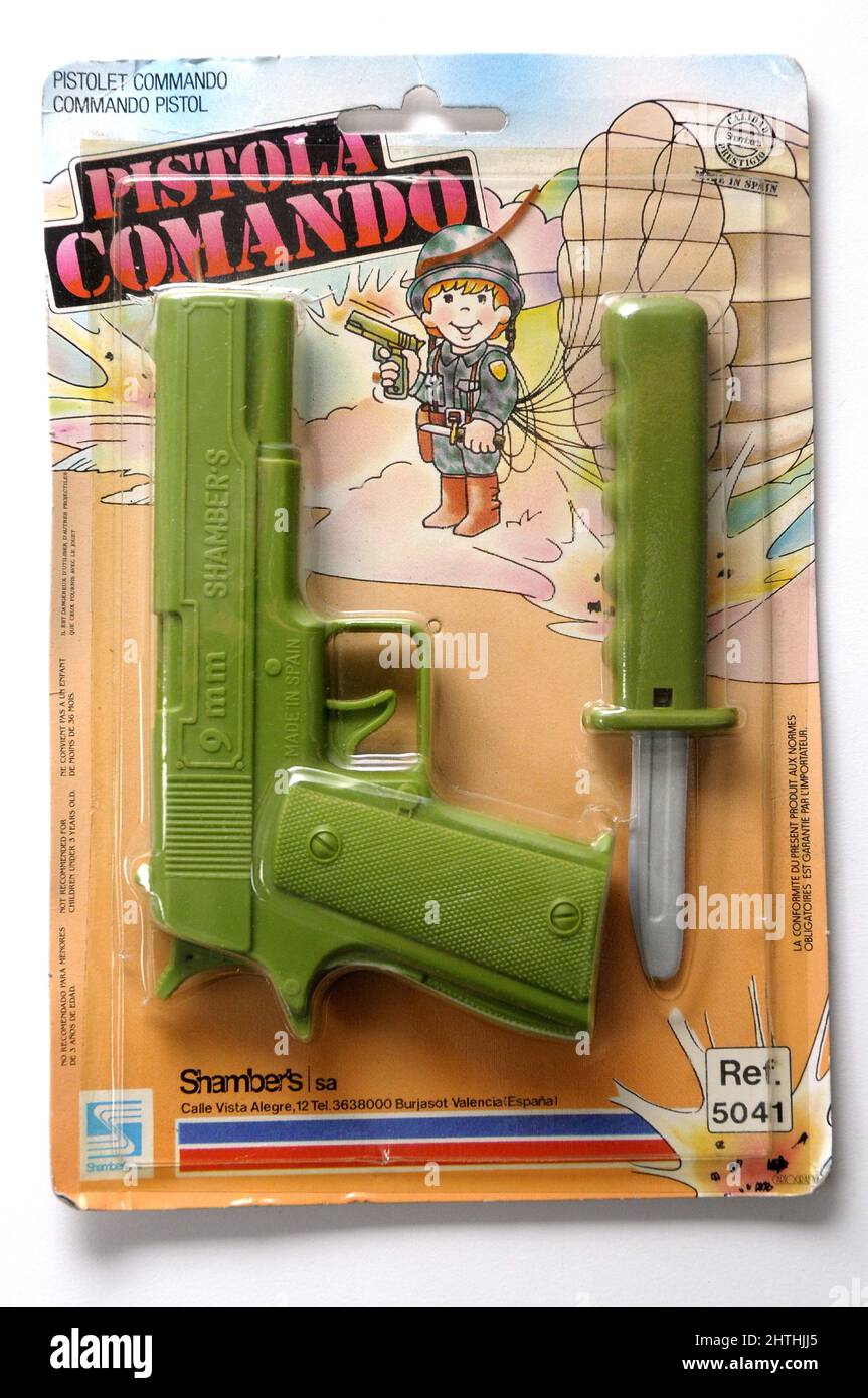 Spielzeugpistolen Vintage Stockfoto