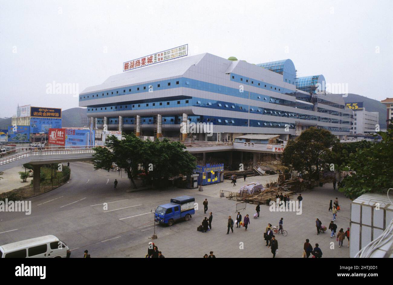 china chenzen Geschäftsviertel Einkaufszentrum Bau Kapitalismus Stockfoto