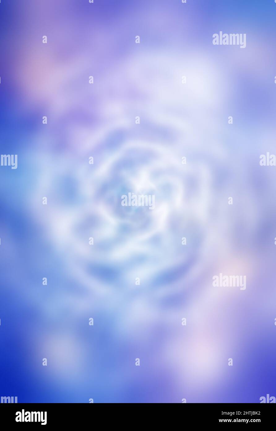 Blauer abstrakter Hintergrund, der vom Computer generiert wurde Stockfoto