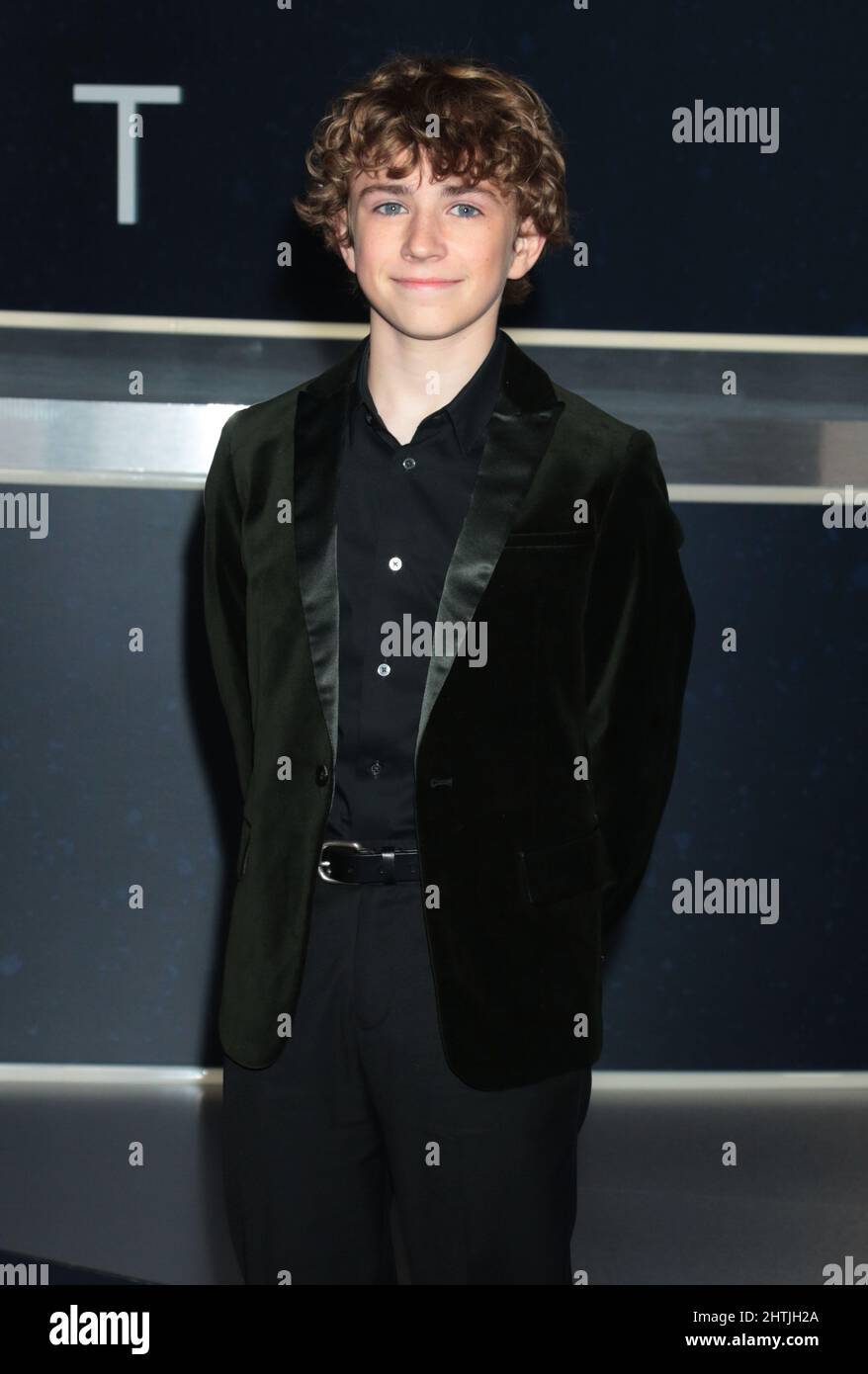 New York, NY, USA. 28.. Februar 2022. Walker Scobell bei der Netflix-Weltpremiere des ADAM-Projekts im Alice Tully Hall Lincoln Center in New York City am 28. Februar 2022. Quelle: Rw/Media Punch/Alamy Live News Stockfoto