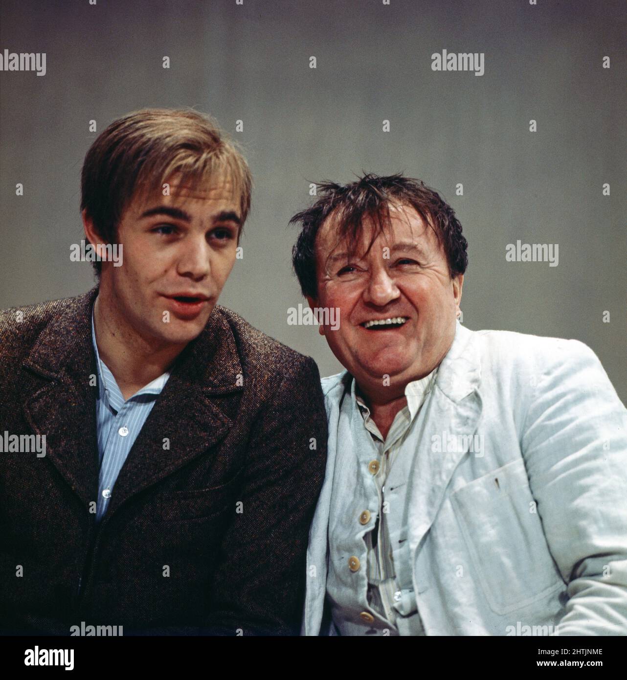 Die See, Fernsehfassung vom Theaterstück nach dem Roman von Edward Bond, Deutschland 1974, Regie: Luc Bondy, Darsteller: Christian Kohlund, Siegfried Lowitz Stockfoto