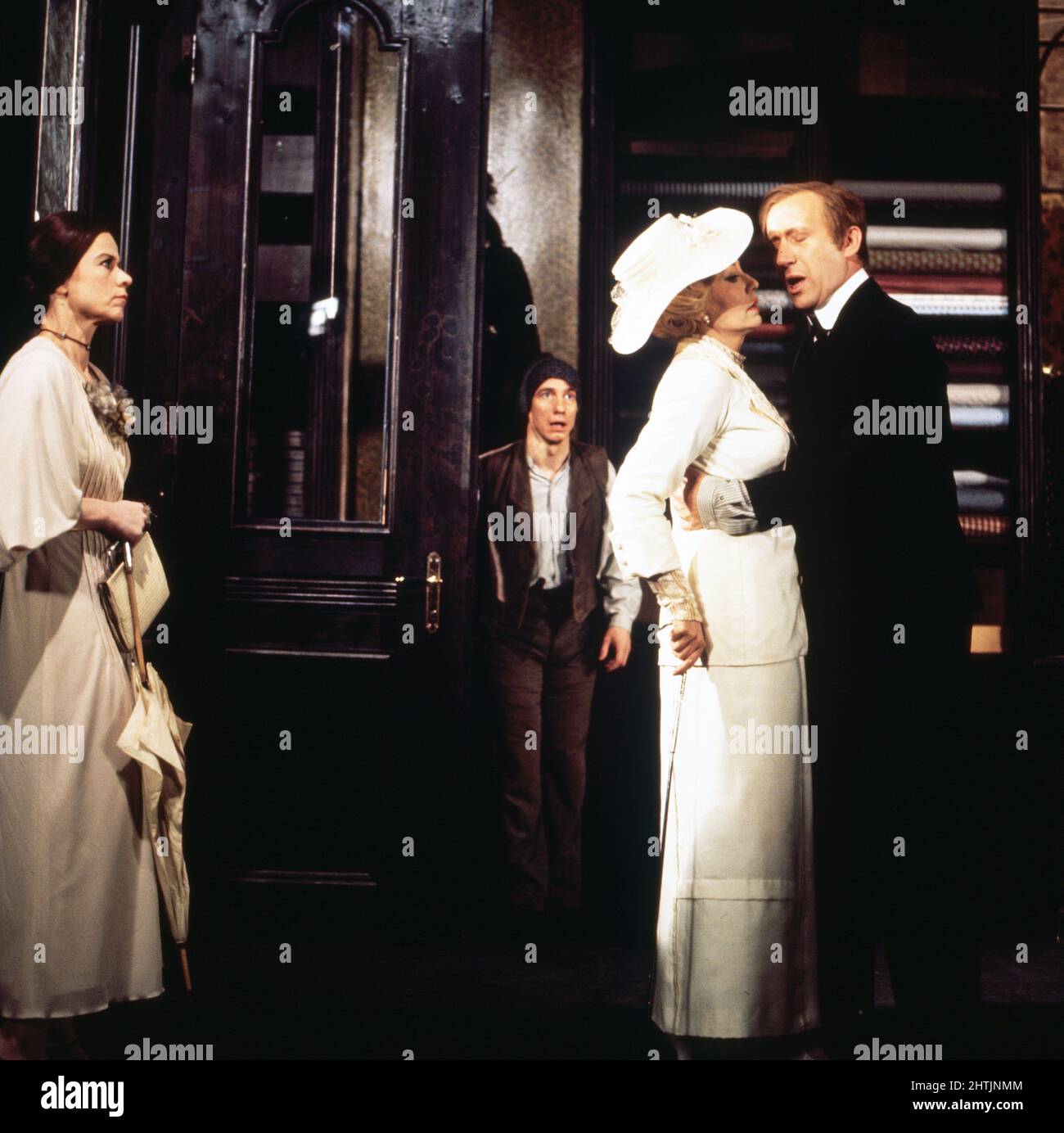 Die See, Fernsehfassung vom Theaterstück nach dem Roman von Edward Bond, Deutschland 1974, Regie: Luc Bondy, Darsteller: Rita Russek, Erich Ludwig, Elfriede Kuzmany, Walter Schmidinger Stockfoto