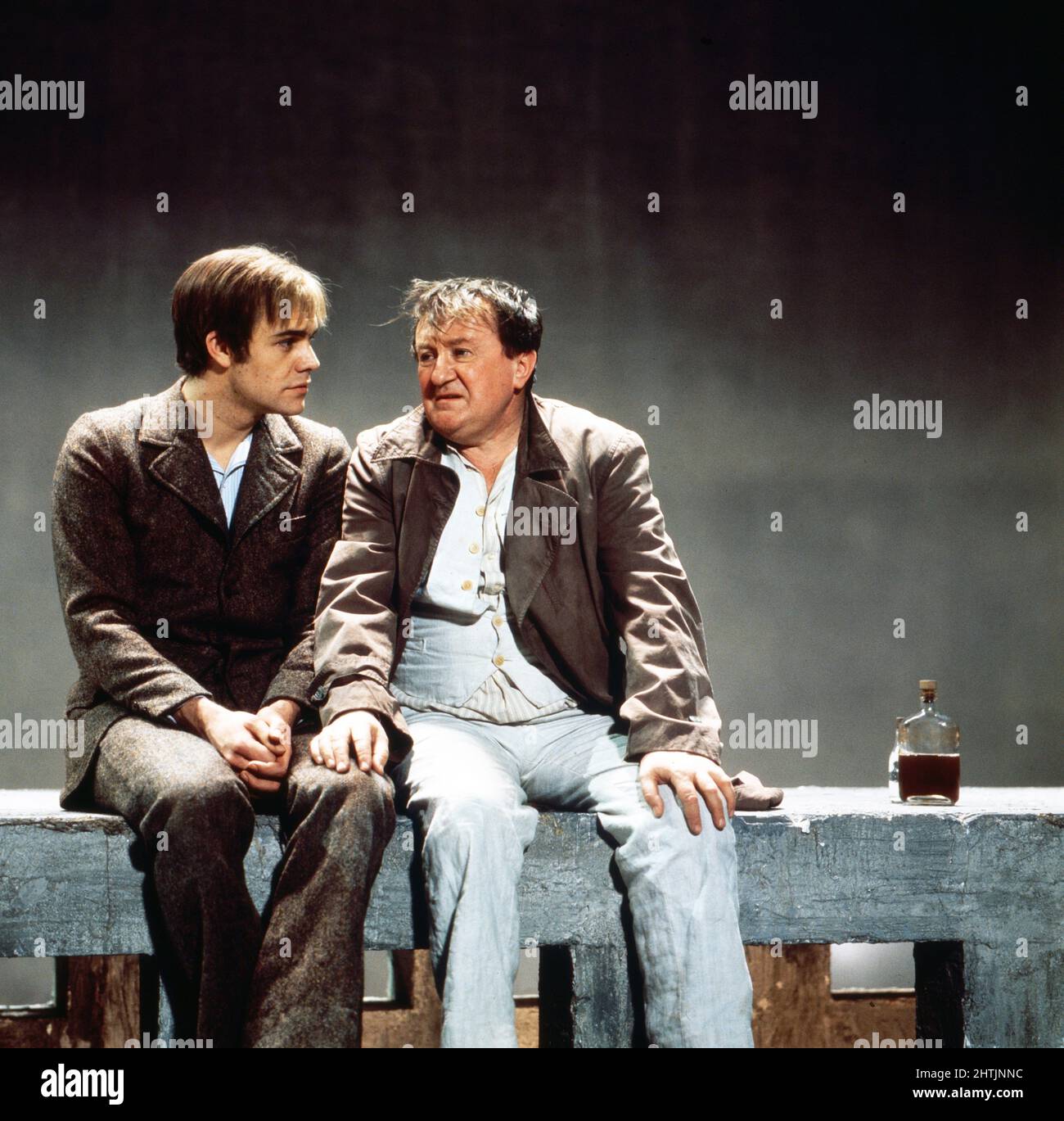 Die See, Fernsehfassung vom Theaterstück nach dem Roman von Edward Bond, Deutschland 1974, Regie: Luc Bondy, Darsteller: Christian Kohlund, Siegfried Lowitz Stockfoto