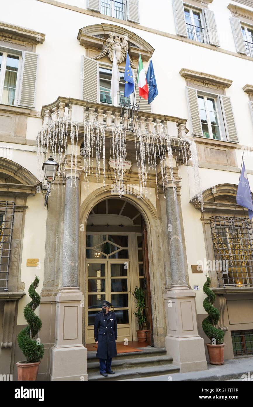 Enoteca Pinchiorri Florenz Stockfoto