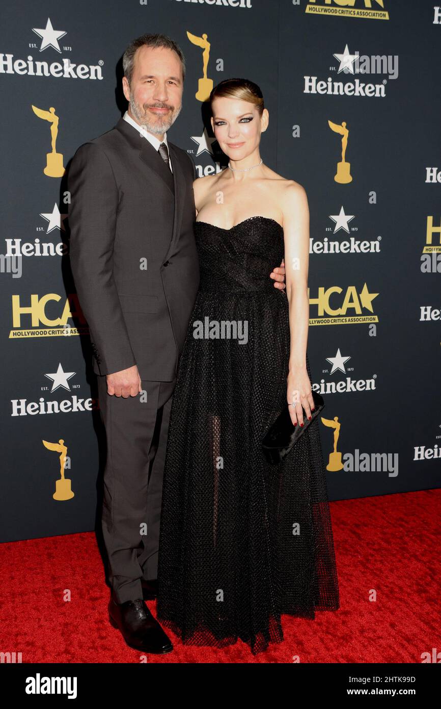 Denis Villeneuve, Tanya Lapointe 02/28/2022 die jährlichen Filmpreise der Hollywood Critics Association 5. im Avalon Hollywood in Los Angeles, CA Foto von I. Hasegawa / HNW/ PictureLux Stockfoto