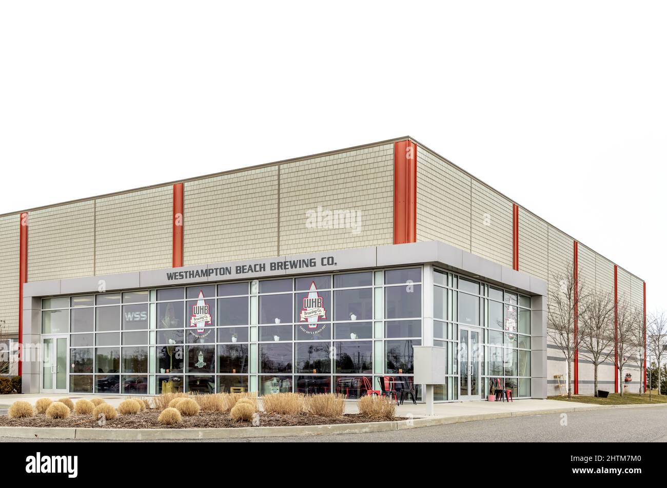 Westhampton Beach Brewing Company Stockfoto