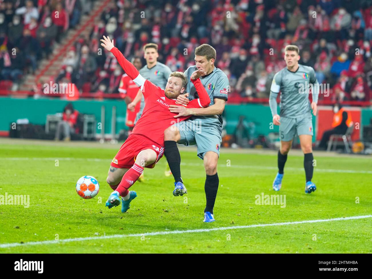 Berlin, 2. März 2022 Andreas Voglsammer von der Union Berlin und Jakov