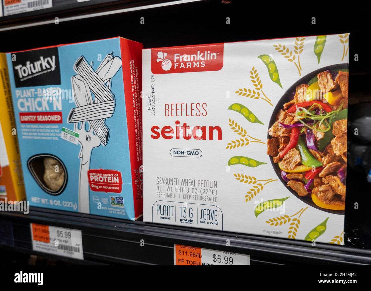 D'Agostino Lebensmittelgeschäft in New York City, USA, 2022 Stockfoto