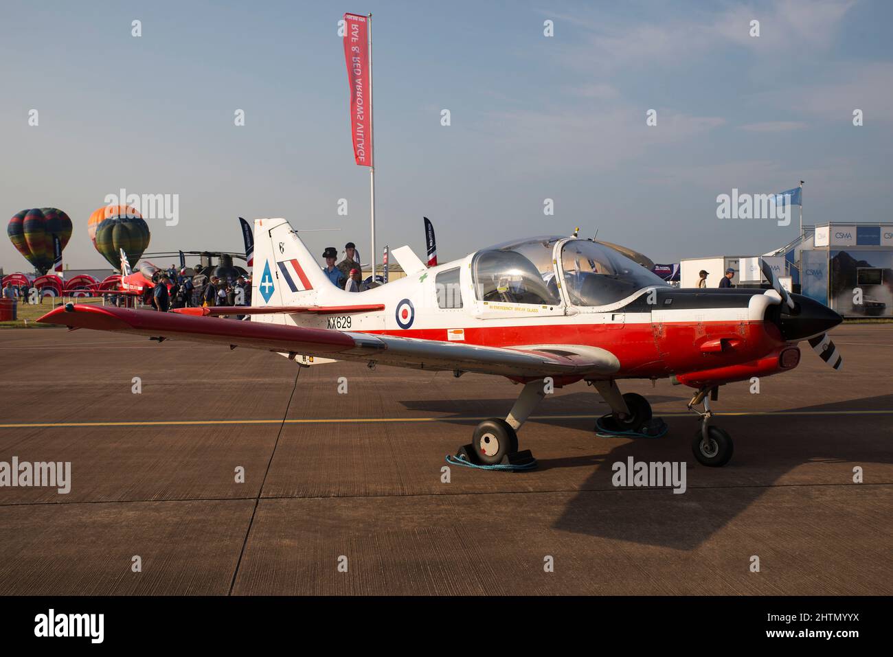 Scottish Aviation B. 125 Bulldog Stockfoto