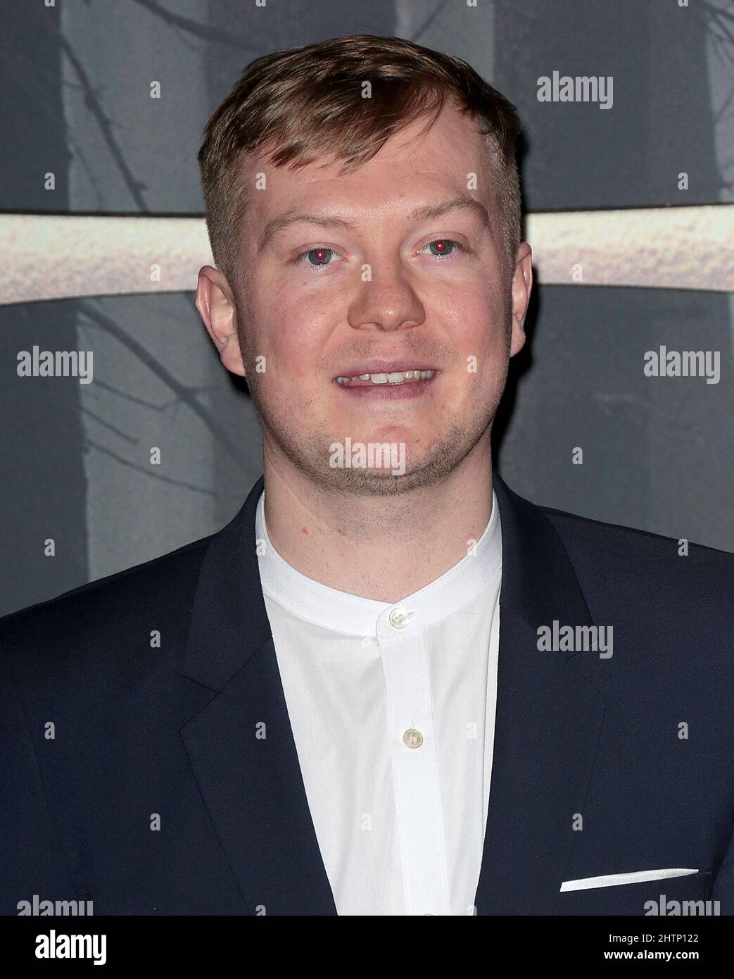 Feb 24, 2022 - London, England, UK - Euan Bennett bei Outlander, Serie 6 UK TV Premiere, Royal Festival Hall Stockfoto