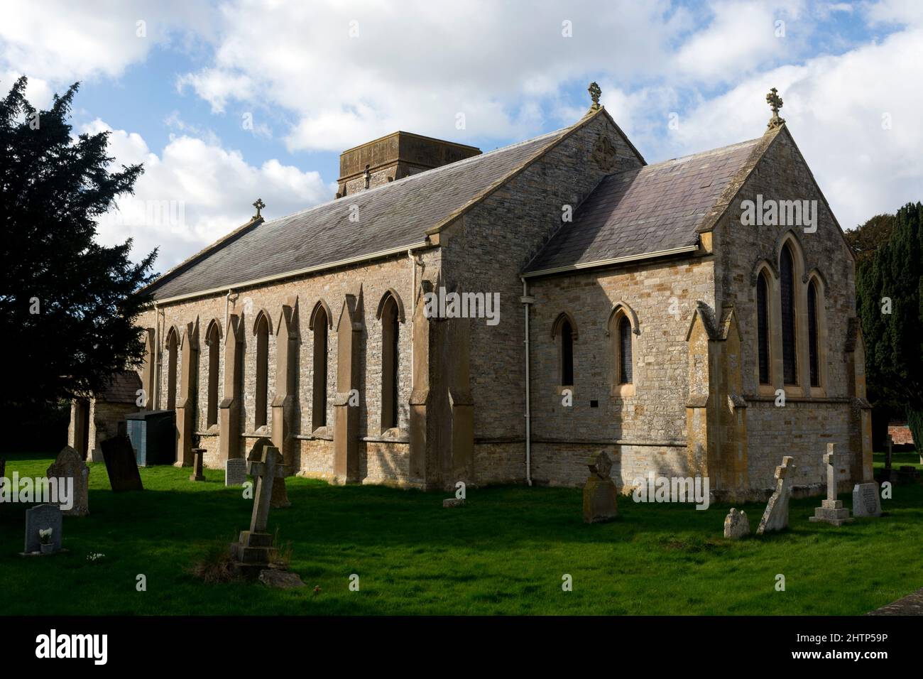 St. David's Kirche, Newbold auf Stour, Warwickshire, England, Vereinigtes Königreich Stockfoto