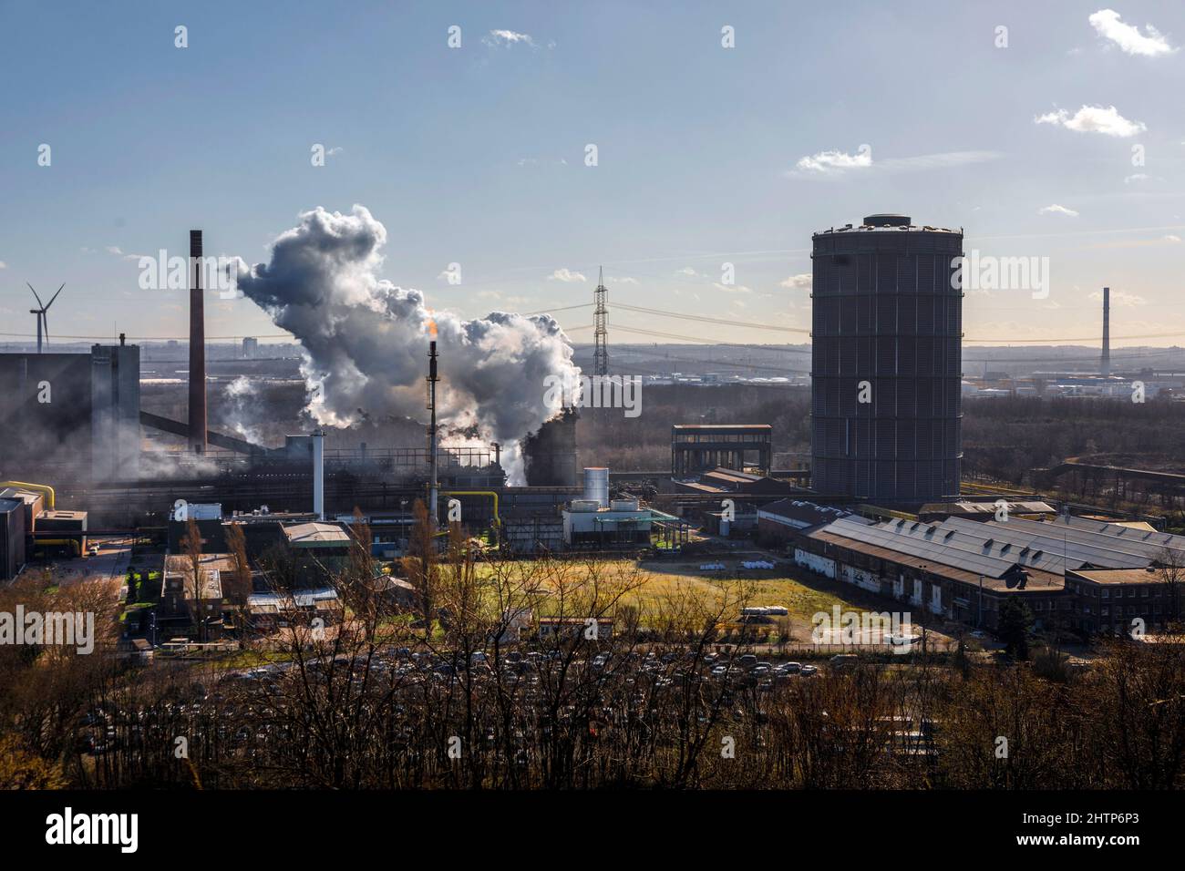 Prosper Kokerei in Bottrop, einem Werk der ArcelorMittal Stahlgruppe Stockfoto