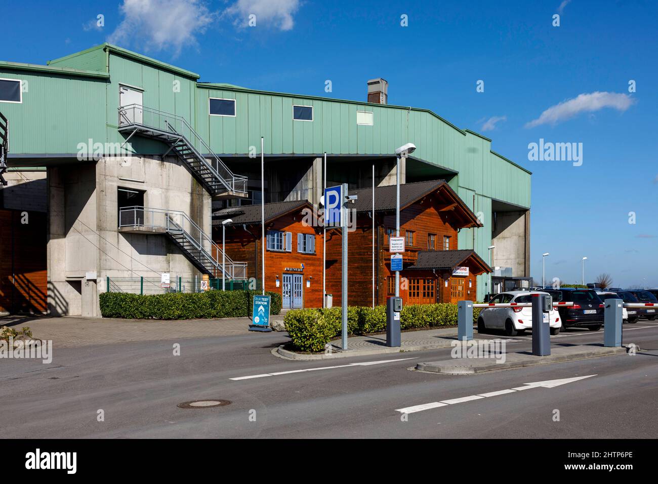 Indoor Ski Center Alpincenter in Bottrop Stockfoto