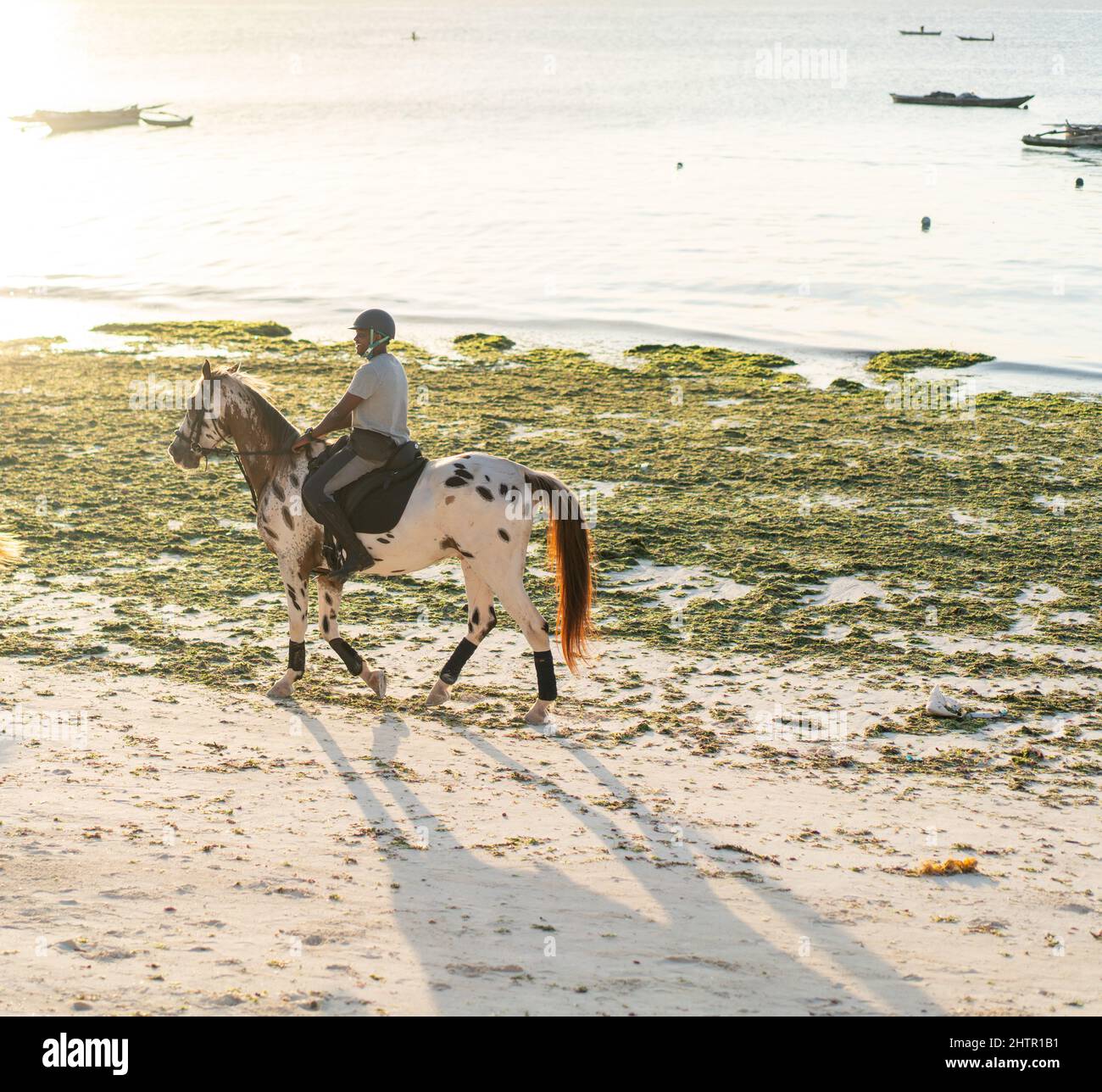 Abstrakte verschwommene Passagiere im Hintergrund eines asiatischen Flughafens. Die Bewegung verschwimmte von Menschen, die den Flur entlang gingen. Stockfoto