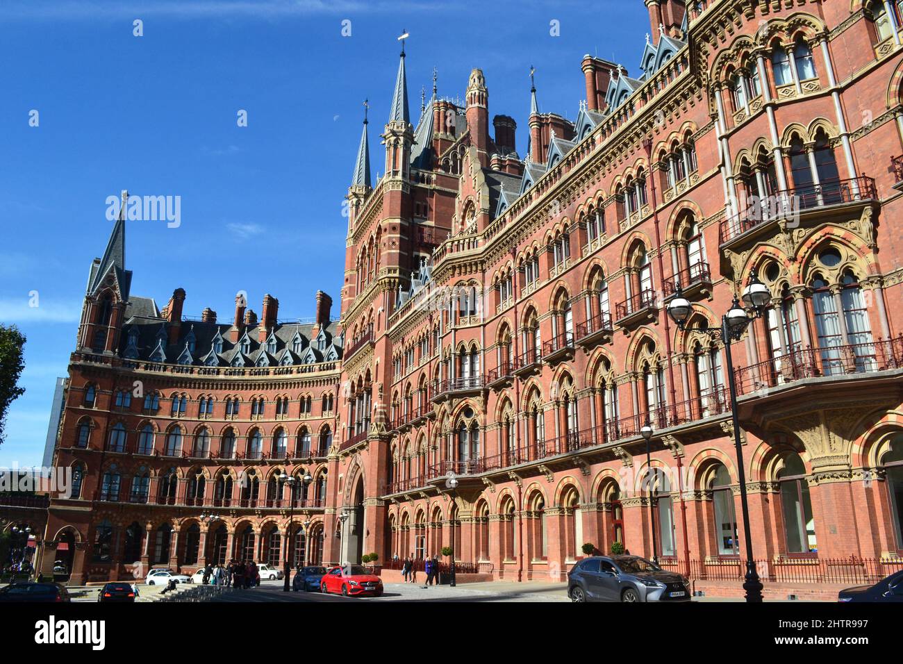 St. Pancras International Railway Station, London, England, Großbritannien Stockfoto