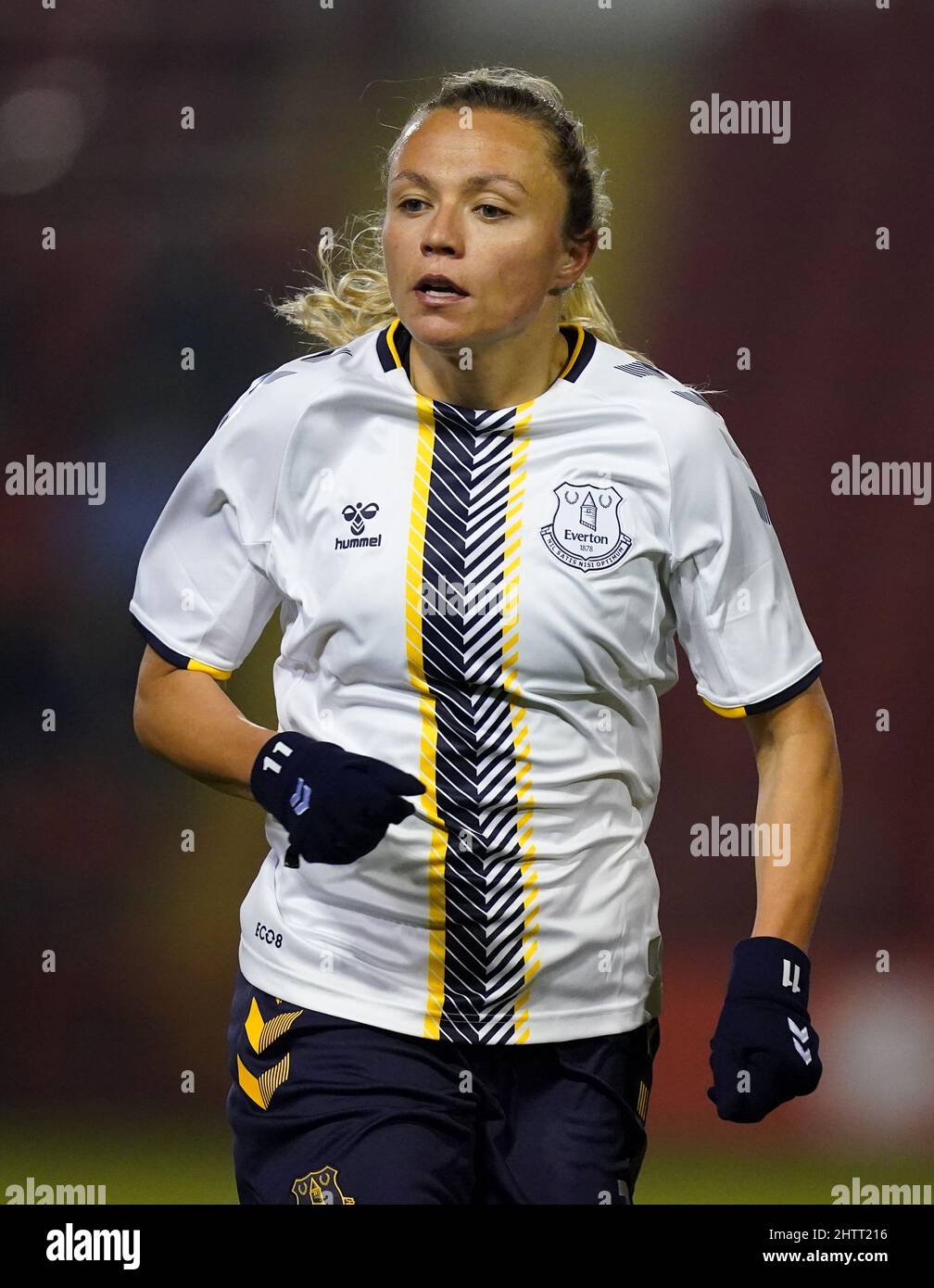 Evertons Claire Emslie während der Barclays FA Women's Super League im Banks's Stadium, Walsall. Bilddatum: Mittwoch, 2. März 2022. Stockfoto