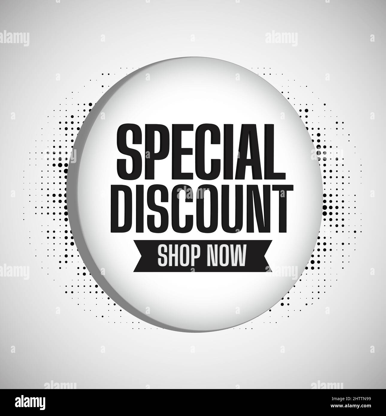 Spezielle Rabatt Vorlage Design, Mega Verkauf, Sonderangebot, Flash Verkauf, Angebot Banner Vektor editierbar Illustration Stock Vektor