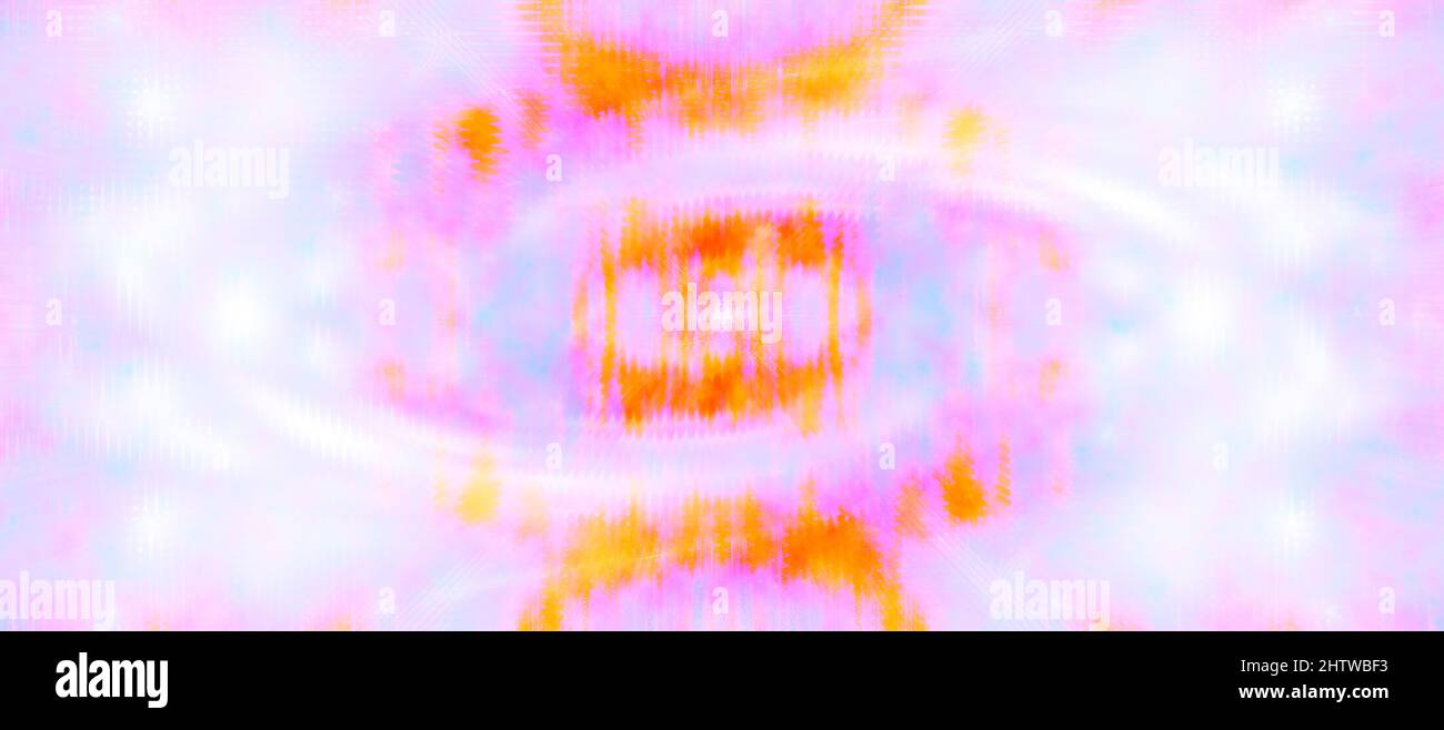 Ein abstraktes psychedelisches Burst-Shape-Hintergrundbild. Stockfoto