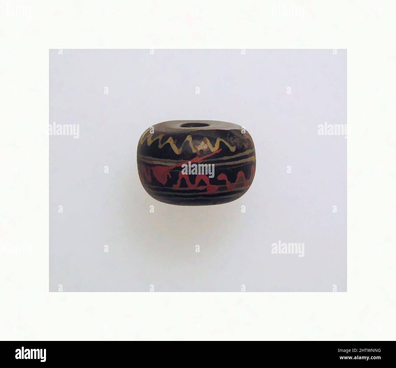 Kunst inspiriert von Perlen, Roman, Glas, Höhe: 7/16 x 13/16 Zoll (1,1 x 2 cm), Glas, Classic Works modernisiert von Artotop mit einem Schuss Modernität. Formen, Farbe und Wert, auffällige visuelle Wirkung auf Kunst. Emotionen durch Freiheit von Kunstwerken auf zeitgemäße Weise. Eine zeitlose Botschaft, die eine wild kreative neue Richtung verfolgt. Künstler, die sich dem digitalen Medium zuwenden und die Artotop NFT erschaffen Stockfoto