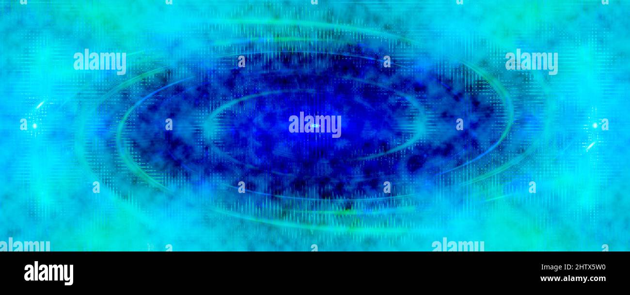 Ein abstraktes psychedelisches Burst-Shape-Hintergrundbild. Stockfoto