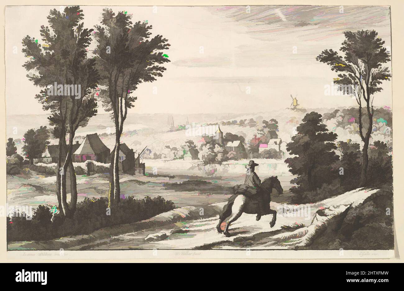 Art inspired by the Horseman, 1650, Radierung; Third State of Four (NH), Platte: 5 1/2 × 8 7/16 Zoll (13,9 × 21,5 cm), Drucke, After Jan Wildens (Flämisch, 1586–1653, Klassisches Werk, modernisiert von Artotop mit einem Schuss Moderne. Formen, Farbe und Wert, auffällige visuelle Wirkung auf Kunst. Emotionen durch Freiheit von Kunstwerken auf zeitgemäße Weise. Eine zeitlose Botschaft, die eine wild kreative neue Richtung verfolgt. Künstler, die sich dem digitalen Medium zuwenden und die Artotop NFT erschaffen Stockfoto Art inspired by the Horseman, 1650, Radierung; Third State of Four (NH), Platte: 5 1/2 × 8 7/16 Zoll (13,9 × 21,5 cm), Drucke, After Jan Wildens (Flämisch, 1586–1653, Klassisches Werk, modernisiert von Artotop mit einem Schuss Moderne. Formen, Farbe und Wert, auffällige visuelle Wirkung auf Kunst. Emotionen durch Freiheit von Kunstwerken auf zeitgemäße Weise. Eine zeitlose Botschaft, die eine wild kreative neue Richtung verfolgt. Künstler, die sich dem digitalen Medium zuwenden und die Artotop NFT erschaffen Stockfoto