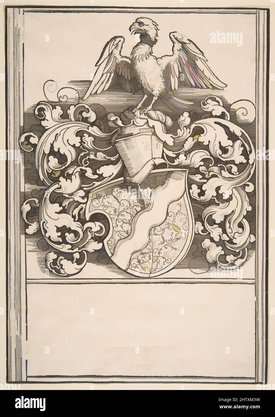 Kunst inspiriert von den Waffen von Michel Beheim, n.d., Holzschnitt, Blatt: 11 x 7 5/8 Zoll (27,9 x 19,4 cm), Drucke, Albrecht Dürer (deutsch, Nürnberg 1471–1528 Nürnberg, Klassische Werke, die von Artotop mit einem Schuss Moderne modernisiert wurden. Formen, Farbe und Wert, auffällige visuelle Wirkung auf Kunst. Emotionen durch Freiheit von Kunstwerken auf zeitgemäße Weise. Eine zeitlose Botschaft, die eine wild kreative neue Richtung verfolgt. Künstler, die sich dem digitalen Medium zuwenden und die Artotop NFT erschaffen Stockfoto Kunst inspiriert von den Waffen von Michel Beheim, n.d., Holzschnitt, Blatt: 11 x 7 5/8 Zoll (27,9 x 19,4 cm), Drucke, Albrecht Dürer (deutsch, Nürnberg 1471–1528 Nürnberg, Klassische Werke, die von Artotop mit einem Schuss Moderne modernisiert wurden. Formen, Farbe und Wert, auffällige visuelle Wirkung auf Kunst. Emotionen durch Freiheit von Kunstwerken auf zeitgemäße Weise. Eine zeitlose Botschaft, die eine wild kreative neue Richtung verfolgt. Künstler, die sich dem digitalen Medium zuwenden und die Artotop NFT erschaffen Stockfoto