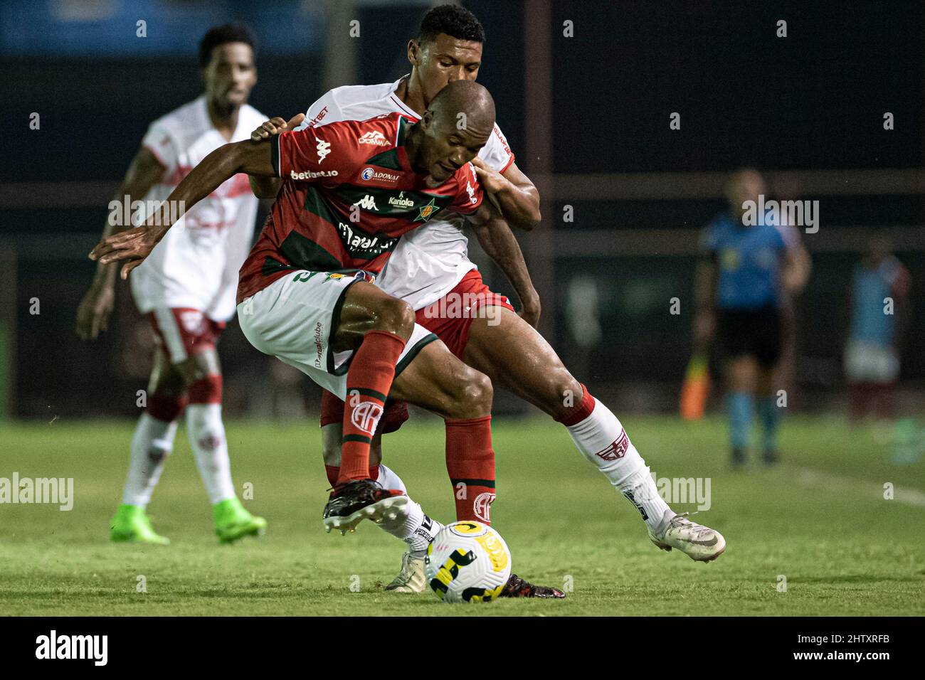 Rio De Janeiro, Brasilien. 03. März 2022. RJ - Rio de Janeiro - 03/02/2022 - 2022 BRASILIANISCHER POKAL, PORTUGIESE X CRB - Portugiese Marcao bei einem Spiel gegen CRB im Luso Brasileiro Stadion für die Copa do Brasil Meisterschaft 2022. Foto: Jorge Rodrigues/AGIF/Sipa USA Quelle: SIPA USA/Alamy Live News Stockfoto