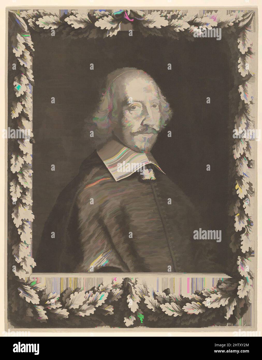 Kunst inspiriert von Kardinal Jules Mazarin, 1656, Gravur; zweiter Zustand von zwei (Petitjean & Wickert), Blatt: 13 3/4 × 10 3/4 in. (35 × 27,3 cm), Drucke, Robert Nanteuil (Französisch, Reims 1623–1678 Paris, Klassische Werke, die von Artotop mit einem Schuss Moderne modernisiert wurden. Formen, Farbe und Wert, auffällige visuelle Wirkung auf Kunst. Emotionen durch Freiheit von Kunstwerken auf zeitgemäße Weise. Eine zeitlose Botschaft, die eine wild kreative neue Richtung verfolgt. Künstler, die sich dem digitalen Medium zuwenden und die Artotop NFT erschaffen Stockfoto