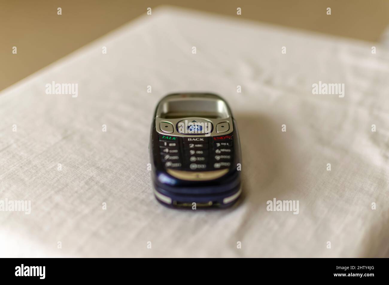 Das LG PM-325, Sprint PCS Vision Picture Phone. Es war Sprints erstes Bluetooth VGA-Kameratelefon auf dem Massenmarkt, das Headsets und Internetzugang unterstützt. Stockfoto