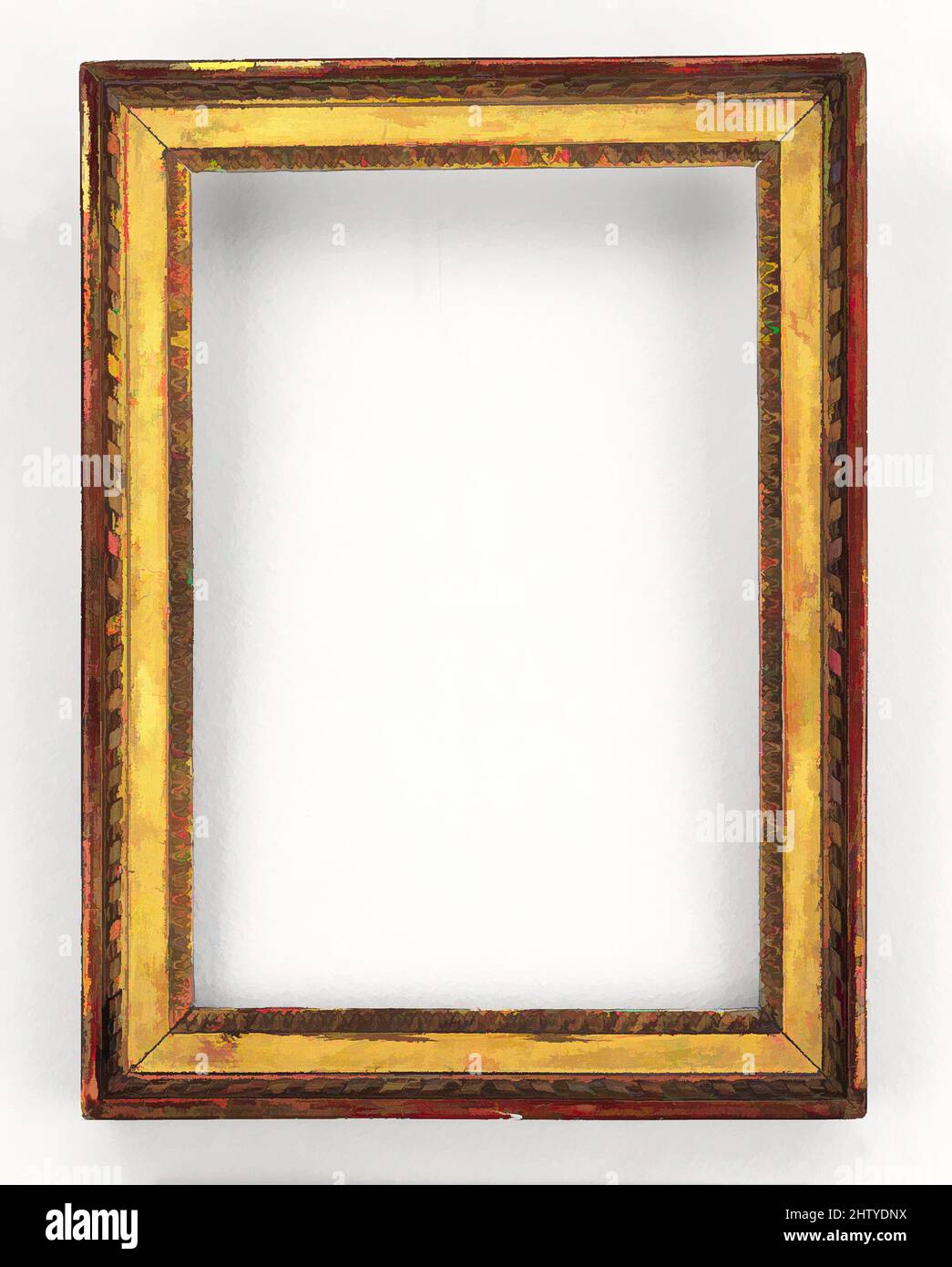 Kunst inspiriert von Cassetta Rahmen, ca. 1790, Französisch, Eiche, 23,4 x 31,4, 16,8 x 25,2, 18,5 x 26,2 cm., Rahmen, Classic Works modernisiert von Artotop mit einem Schuss Moderne. Formen, Farbe und Wert, auffällige visuelle Wirkung auf Kunst. Emotionen durch Freiheit von Kunstwerken auf zeitgemäße Weise. Eine zeitlose Botschaft, die eine wild kreative neue Richtung verfolgt. Künstler, die sich dem digitalen Medium zuwenden und die Artotop NFT erschaffen Stockfoto