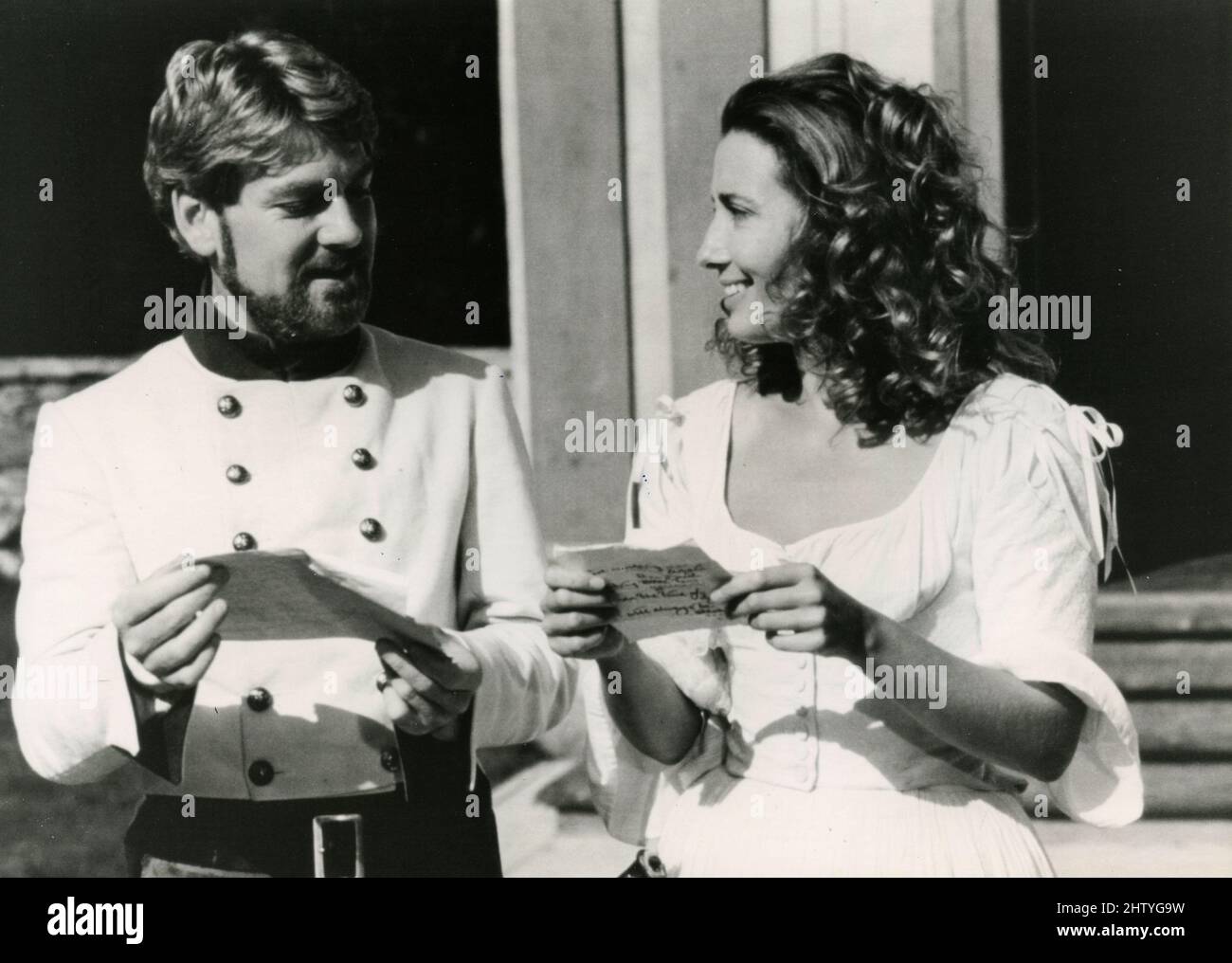 Schauspielerin Emma Thompson und Schauspieler Branagh im Film