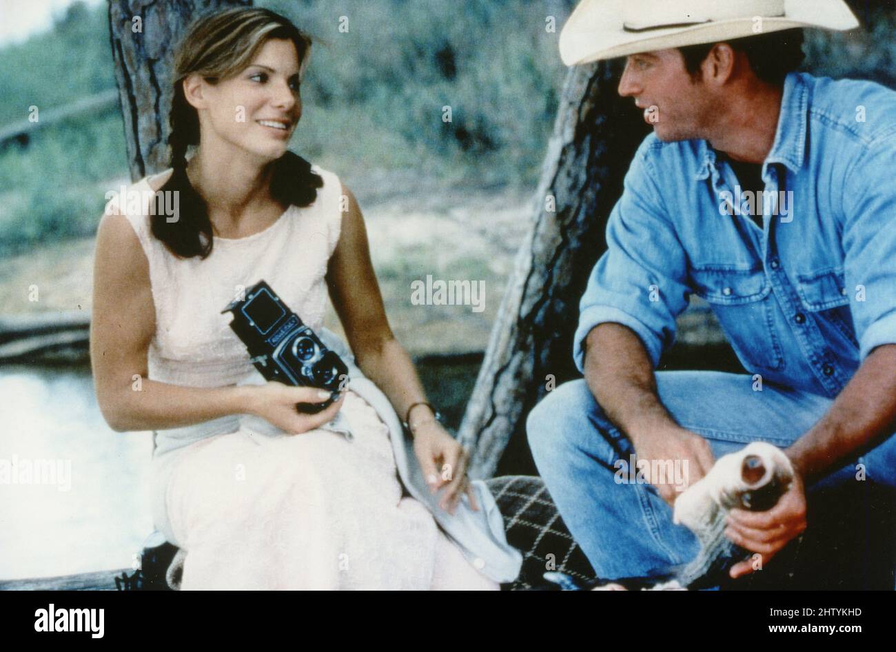 Die amerikanische Schauspielerin Sandra Bullock und der Schauspieler