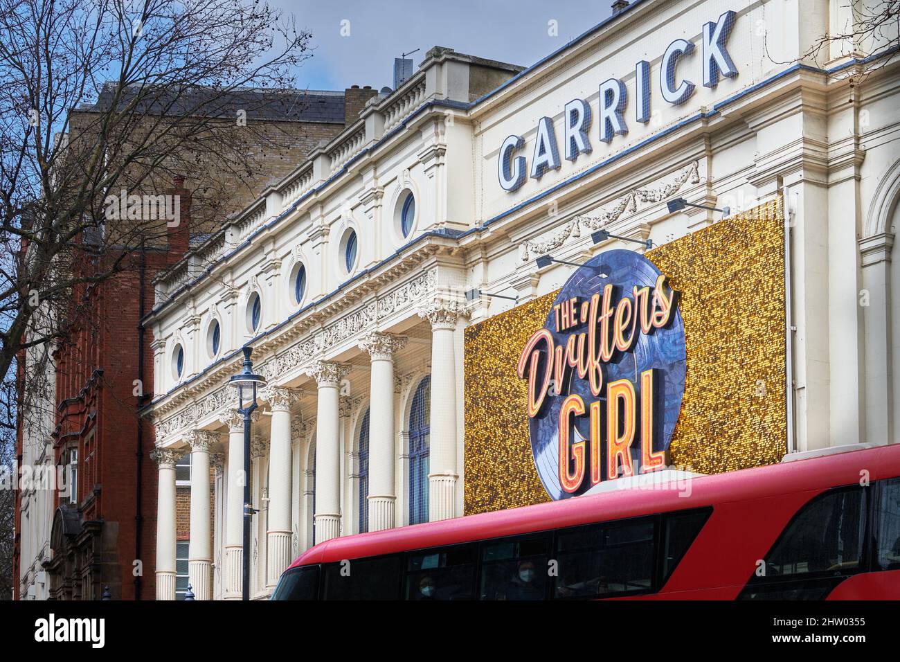 „The Drifters girl“ im Garrick Theater, Westminster, London, England, 2022. Stockfoto