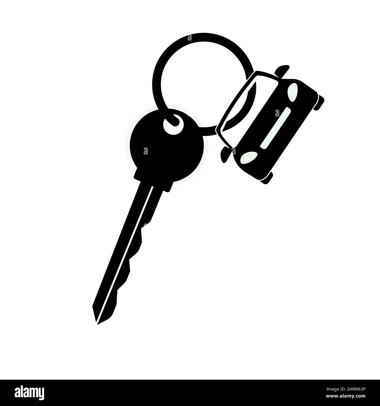 Abstraktes Vektor-Symbol auf der weißen, Illustration isoliert für Grafik-und Web-Design. Einfaches, flaches Symbol. Stock Vektor