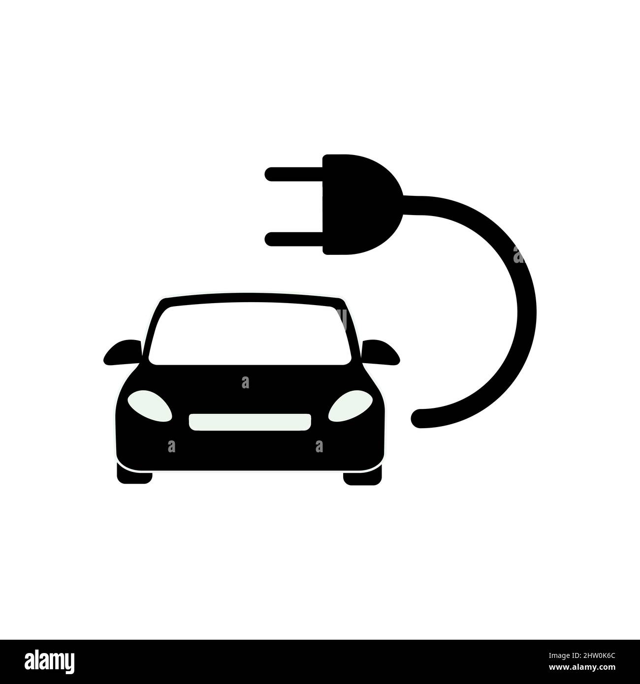 Abstraktes Vektor-Symbol auf der weißen, Illustration isoliert für Grafik-und Web-Design. Einfaches, flaches Symbol. Stock Vektor