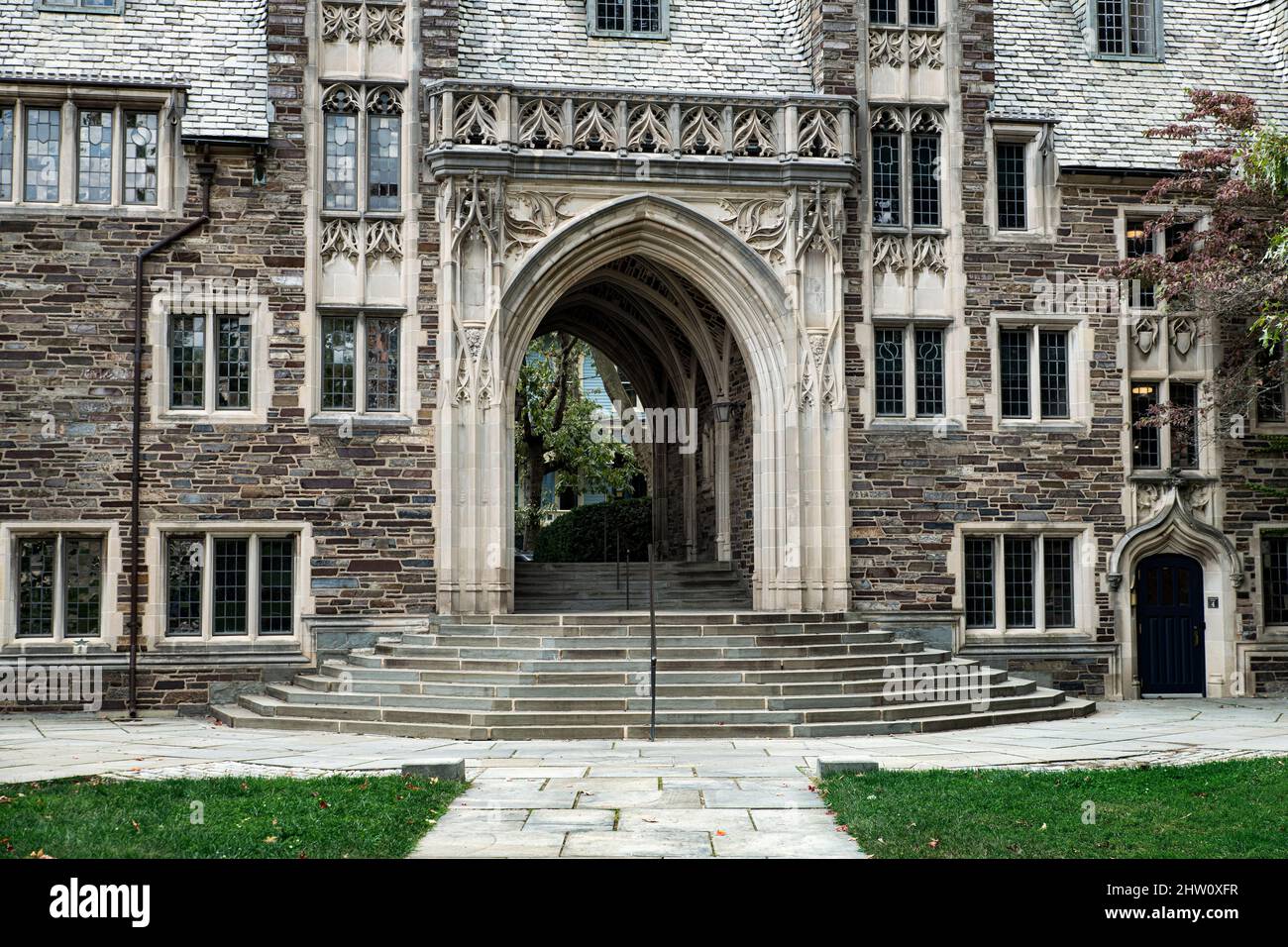 Lockhart Hall auf dem Campus der Princeton University, New Jersey, USA. Stockfoto