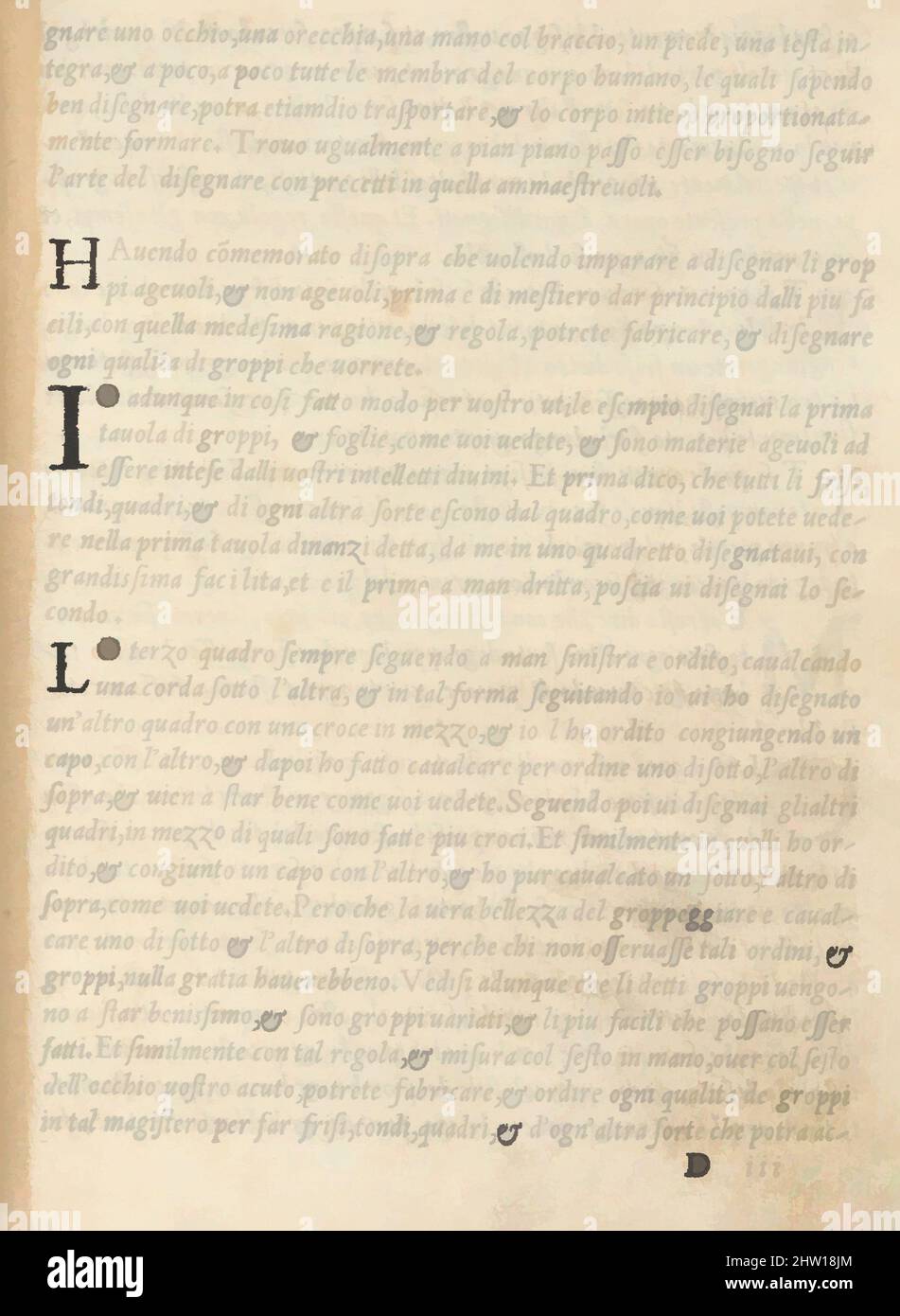 Art inspired by Essempio di recami, Seite 27 (recto), 1530, Holzschnitt, insgesamt: 7 13/16 x 6 3/16 x 3/8 Zoll (19,8 x 15,7 x 1 cm), geschrieben von Giovanni Antonio Tagliente, italienisch, Venedig ca. 1465-1527 Venedig, herausgegeben von Giovanantonio e i fratelli da Sabbio Venice. Schlussbemerkungen (, Klassisches Werk, das von Artotop mit einem Schuss Moderne modernisiert wurde. Formen, Farbe und Wert, auffällige visuelle Wirkung auf Kunst. Emotionen durch Freiheit von Kunstwerken auf zeitgemäße Weise. Eine zeitlose Botschaft, die eine wild kreative neue Richtung verfolgt. Künstler, die sich dem digitalen Medium zuwenden und die Artotop NFT erschaffen Stockfoto