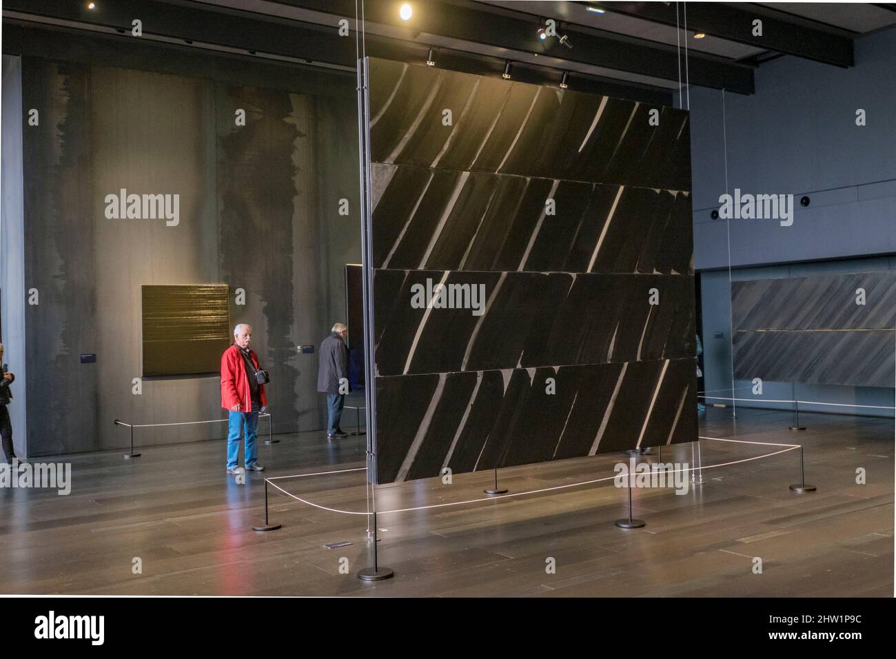 Frankreich, Aveyron, Rodez, Soulages Museum, entworfen von dem katalanischen Architekten RCR Passelac & Roques zugeordnet Stockfoto