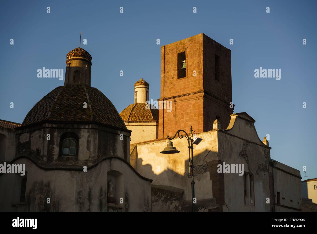 Bosa, Sardinien, Italien, Europa. Stockfoto