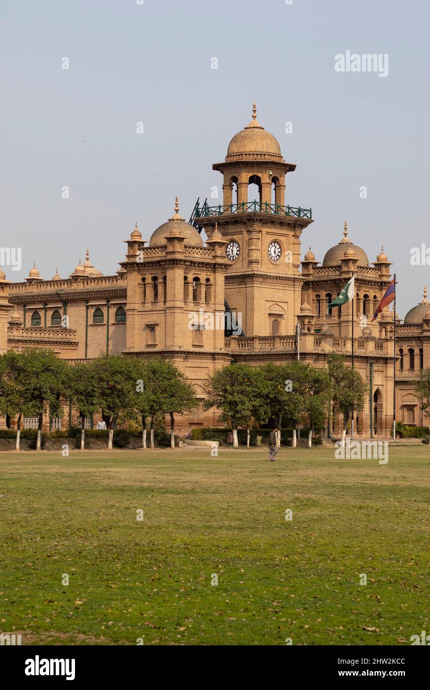 Historisches Gebäude des Islamic College Peshawar ICP Stockfoto