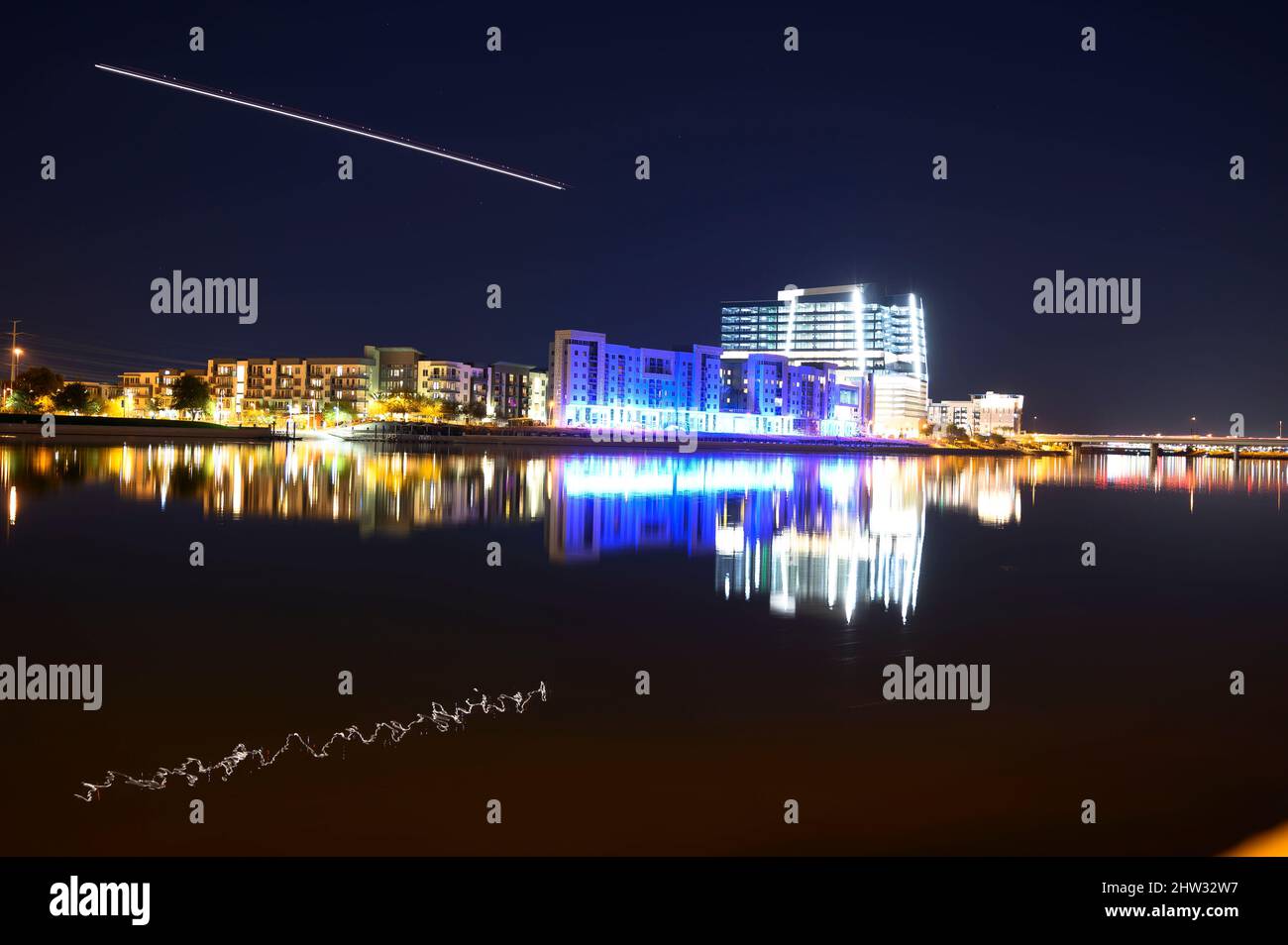 Tempe Lake Stockfoto