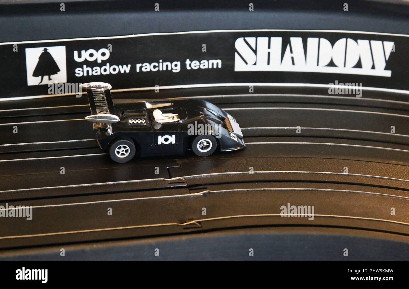 T-shirt Uomo 'In My Head I'm Slot Car Racing' &ndash; Cotone 100%, Manica Corta, Dressdown