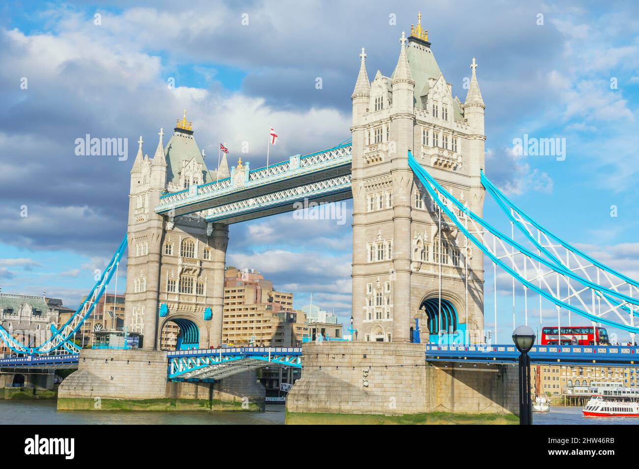 Tower Bridge, London, England, UK Stockfoto